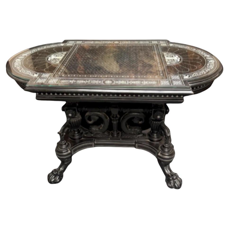 Italian Renaissance Revival Centre Table For Sale