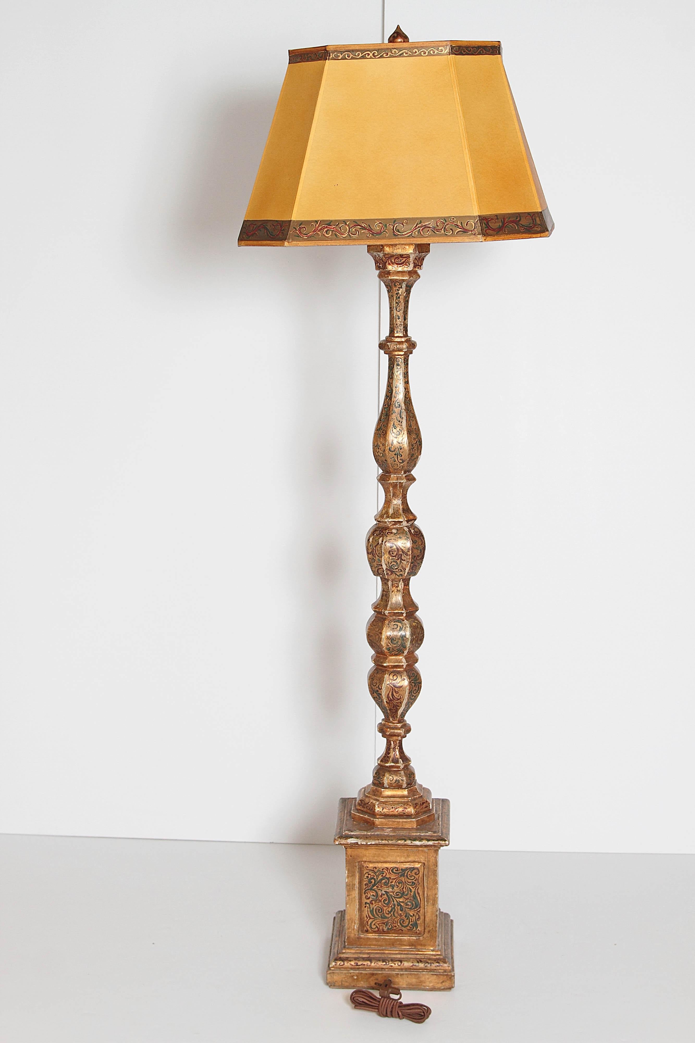 Italian Renaissance Revival Floor Lamp 1