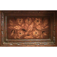 Italian Renaissance Revival Oak Carved Cabinet