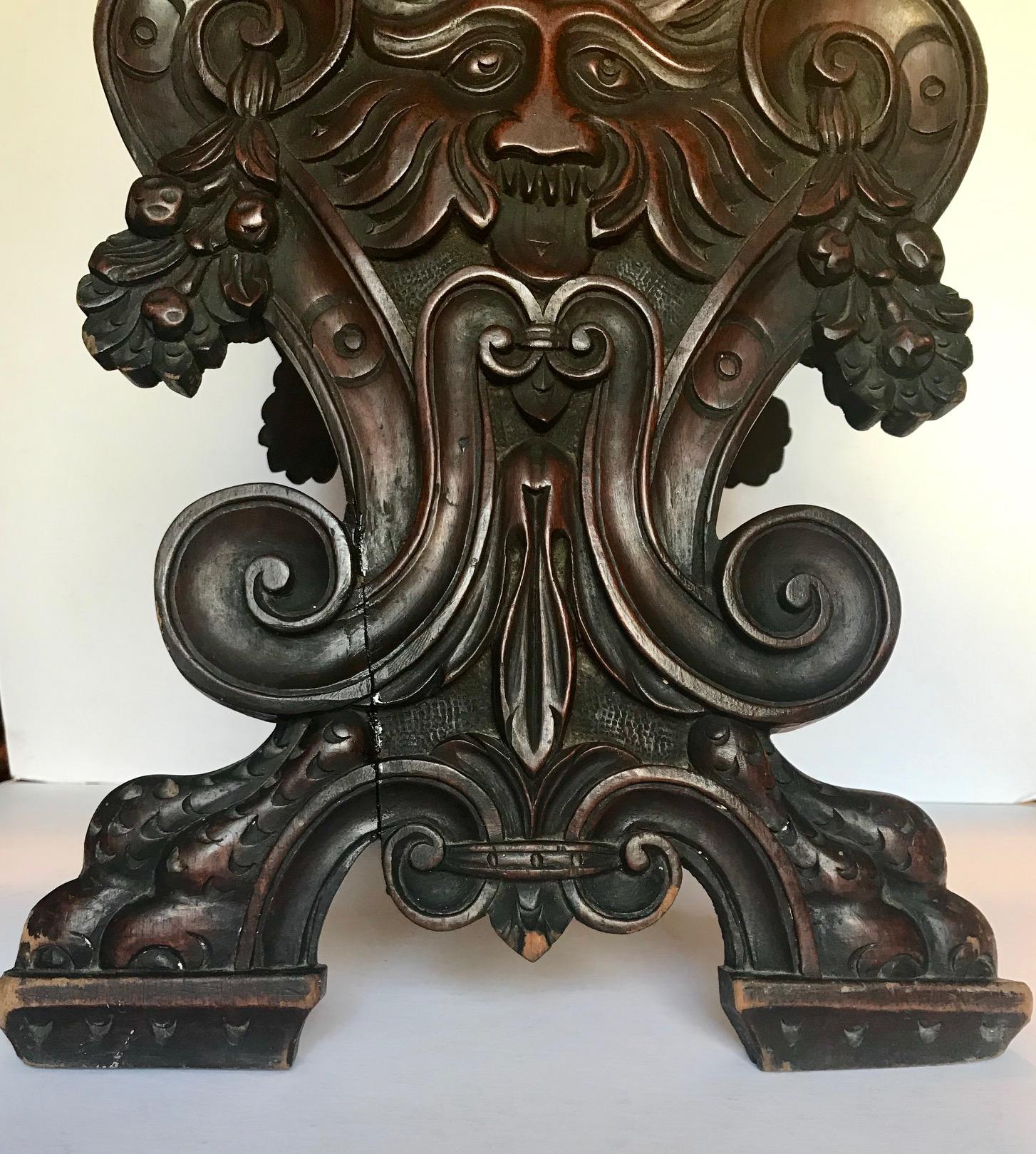 Italian Renaissance Revival Sgabello Chair, circa 1870 5