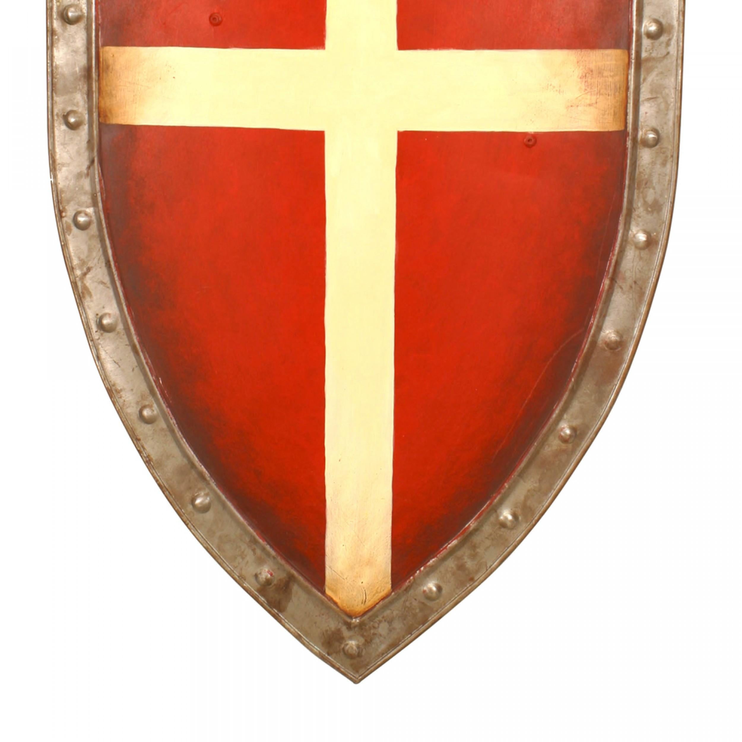 Italienisches Renaissance-Schild Kreuz Wandtafel (Handgefertigt) im Angebot