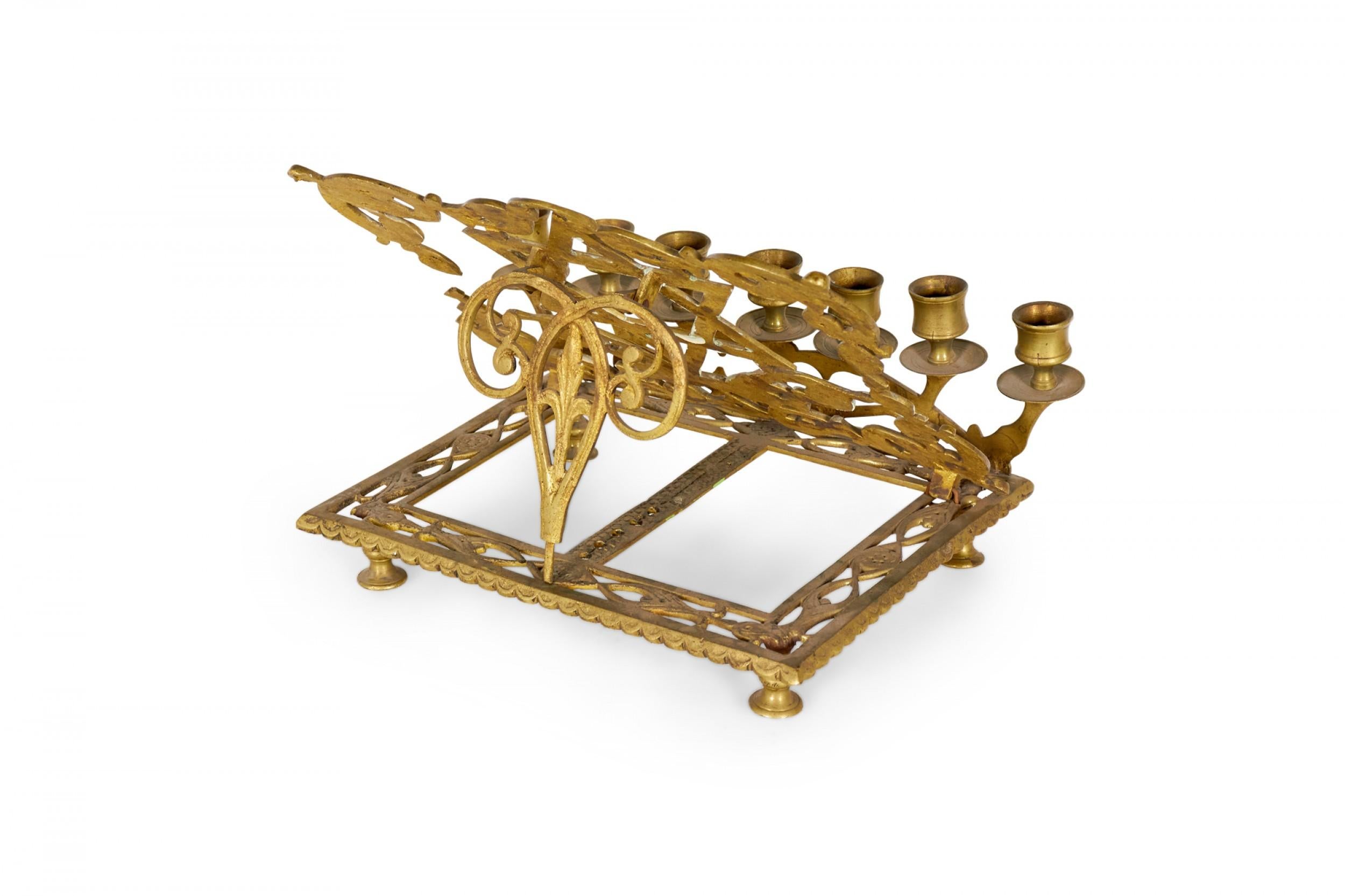 Hand-Crafted Italian Renaissance Star of David Book Stand For Sale