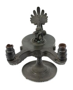 Italian Renaissance Style Bronze Lamp