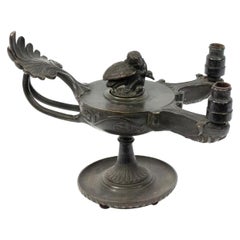 Italian Renaissance Style Bronze Lamp