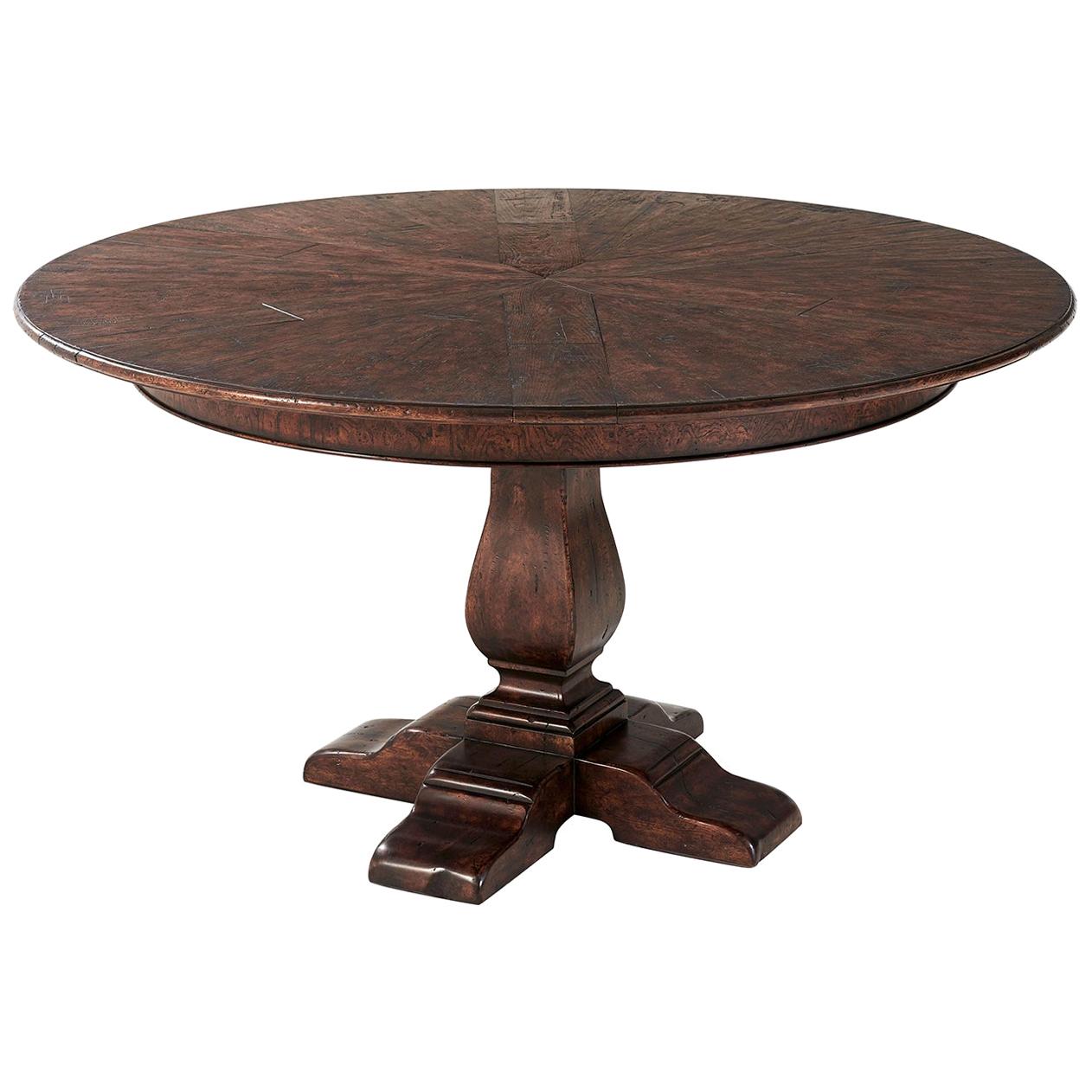 Italian Renaissance Style Extension Dining Table For Sale