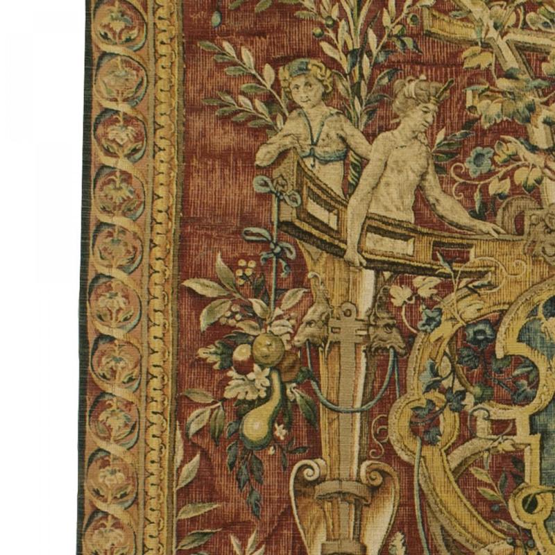 XIXe siècle Tapisserie figurative italienne de style Renaissance en vente