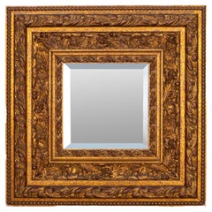 Retro Italian Renaissance Style Gold-Decorated Frame