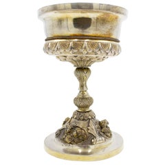 Italian Renaissance Style Silver Plate Chalice