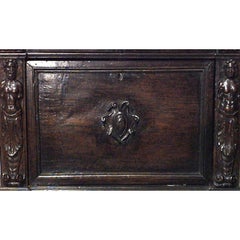 Italian Renaissance Style Walnut Secretary