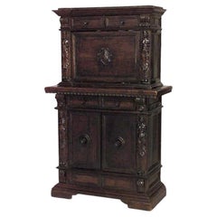Italian Renaissance Style Walnut Secretary Italian Renaissance Style Walnut Secretary