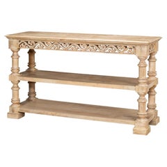 Table console à trois niveaux de la Renaissance italienne