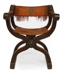 Italian Renaissance Walnut Armchair