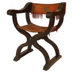 Italian Renaissance Walnut Armchair