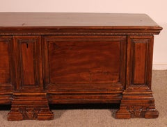 Italian Renaissance Walnut Chest - 16th Century