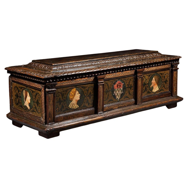 Italian Renaissance Wedding Cassone For Sale at 1stDibs