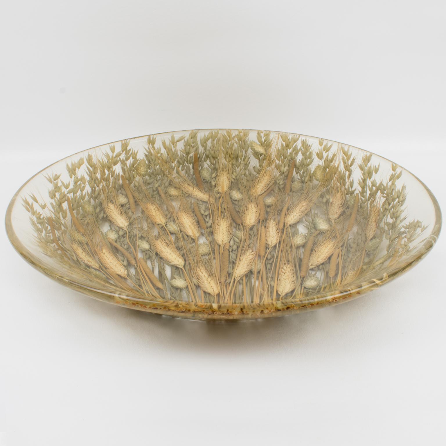 resin bowls and platters