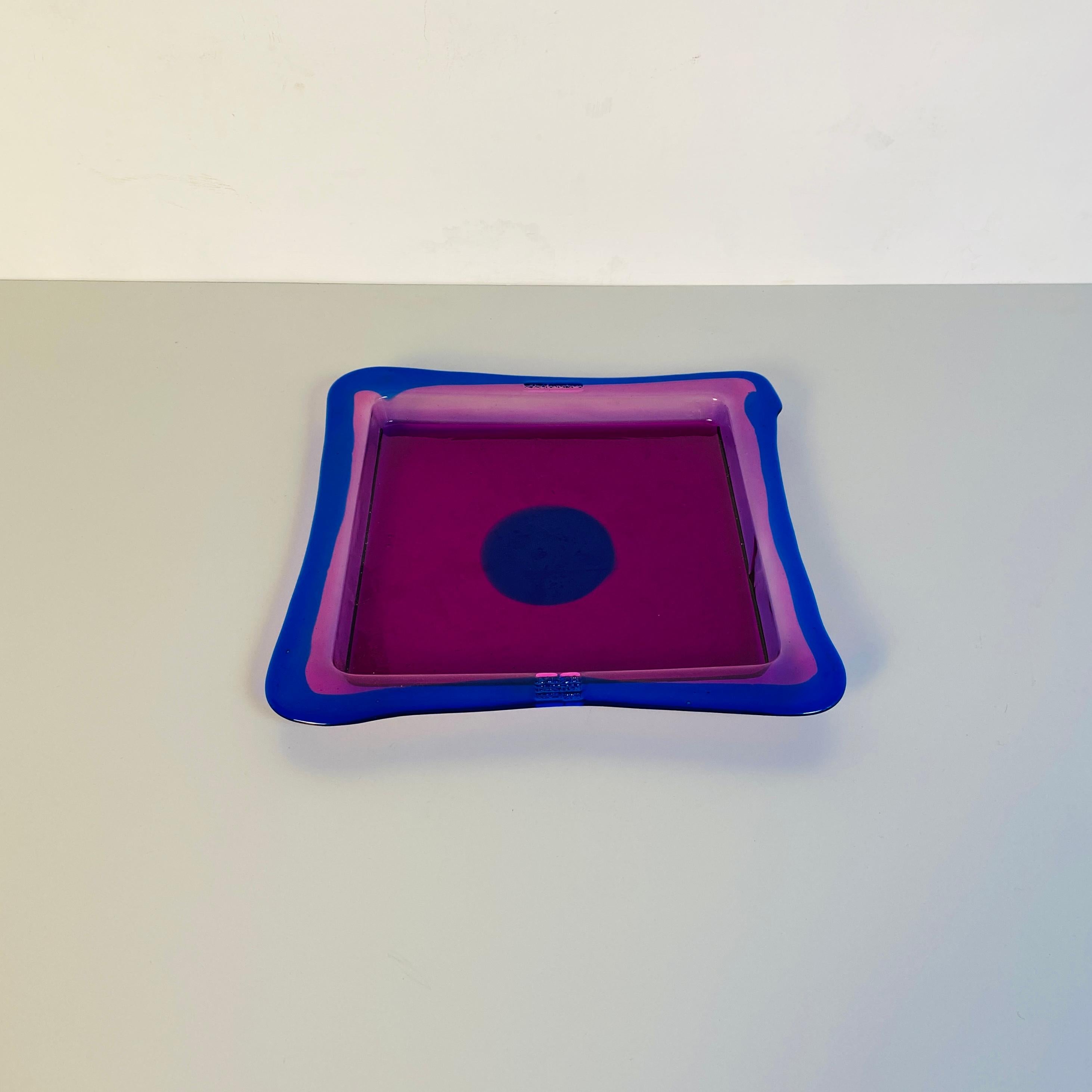 Modern Italian Resin Tray Mod, Try Tray Square by Gaetano Pesce for Fish Design, 2018