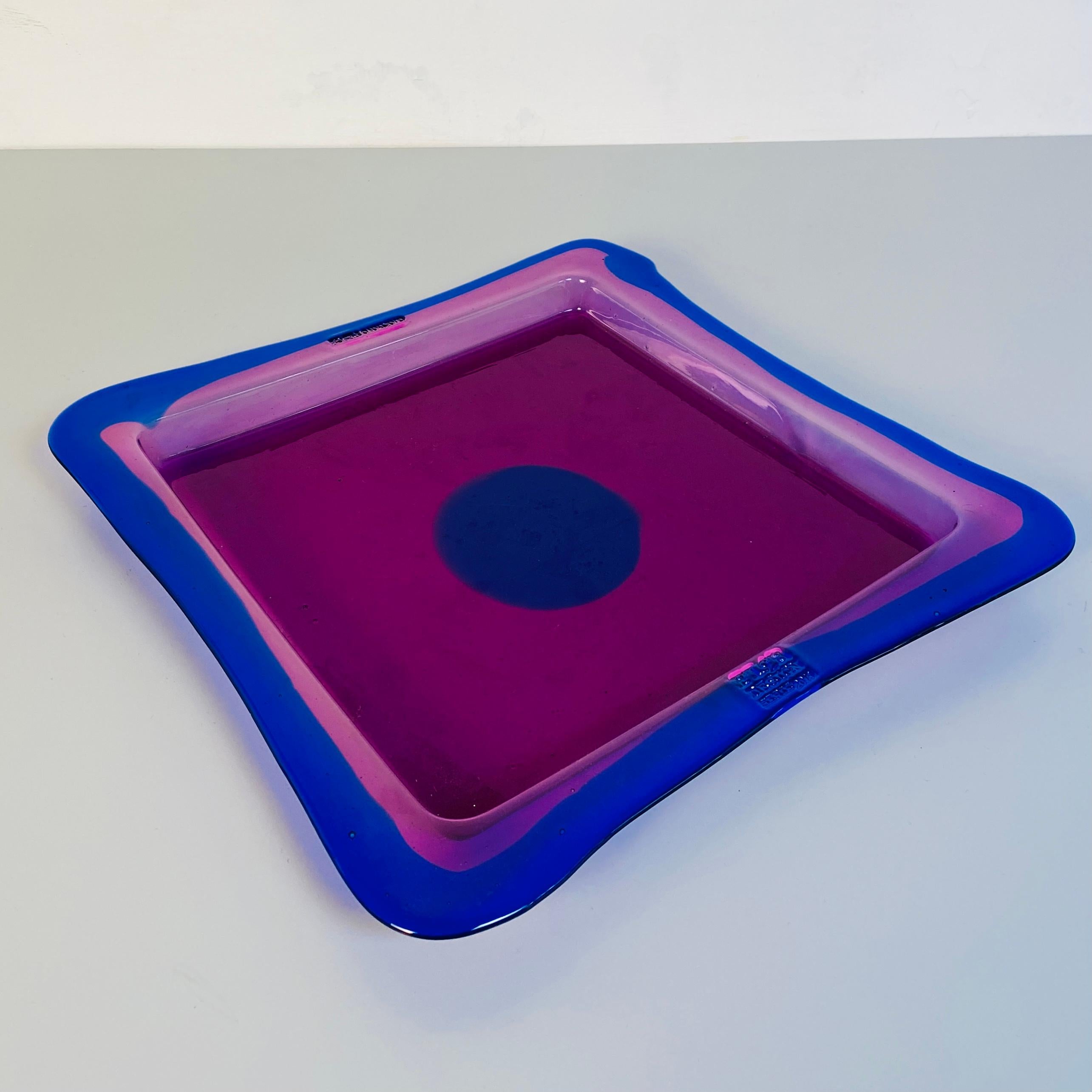 Italian Resin Tray Mod, Try Tray Square by Gaetano Pesce for Fish Design, 2018 In Good Condition In MIlano, IT