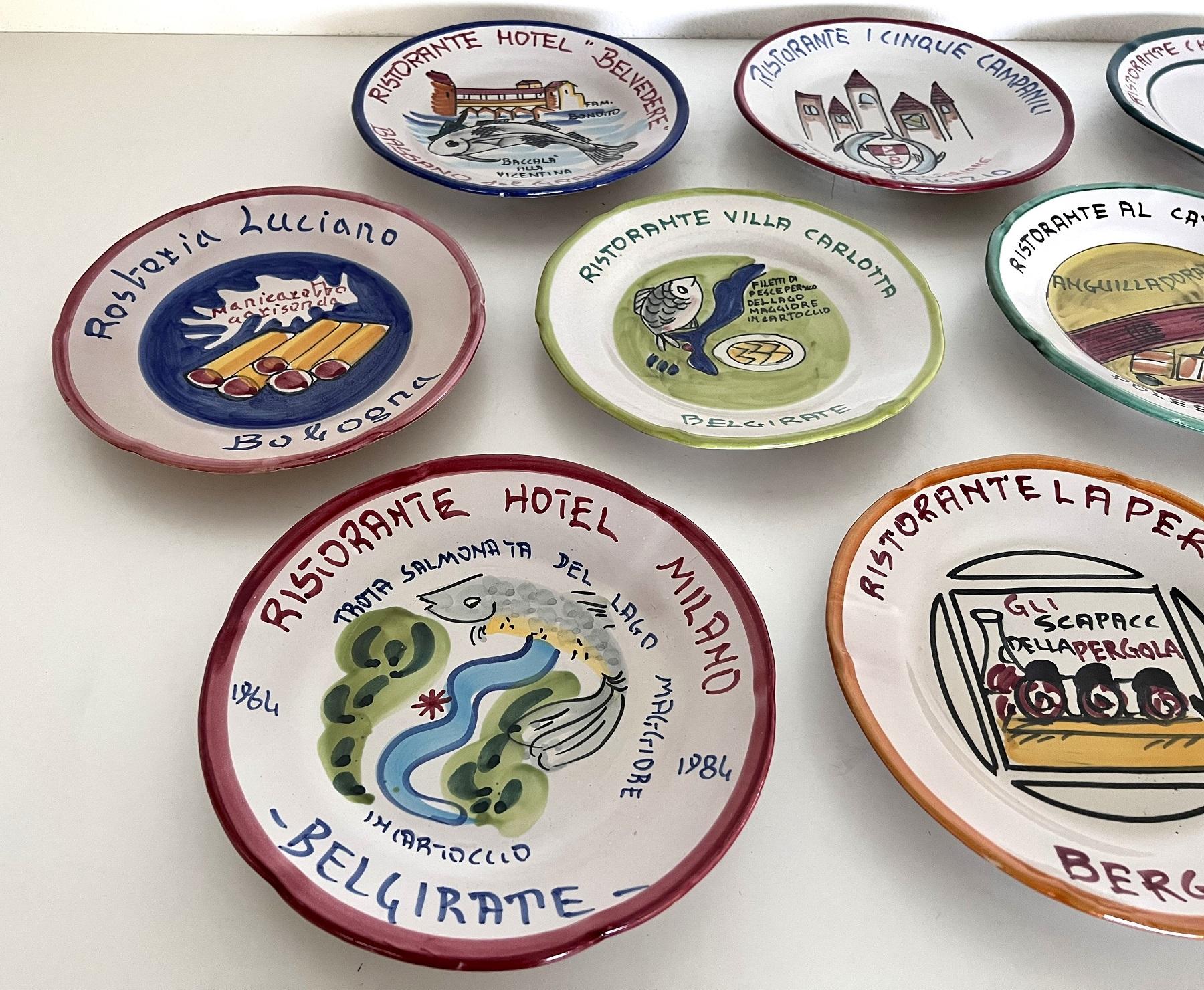 italian ceramic dinner plates