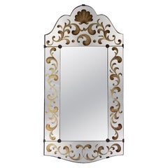 Italian Reverse Decorated Mirror