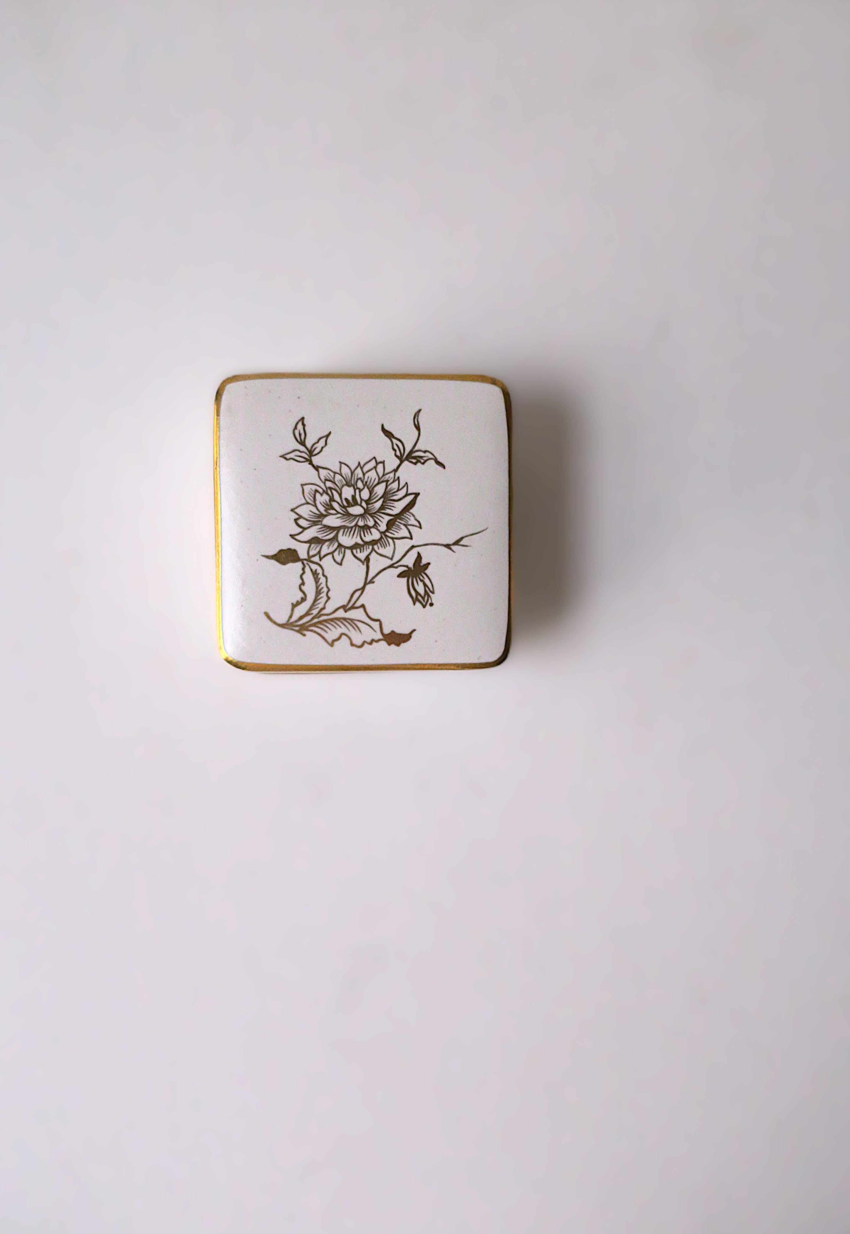 Italian Richard Ginori Jewelry Box Milano For Sale 4