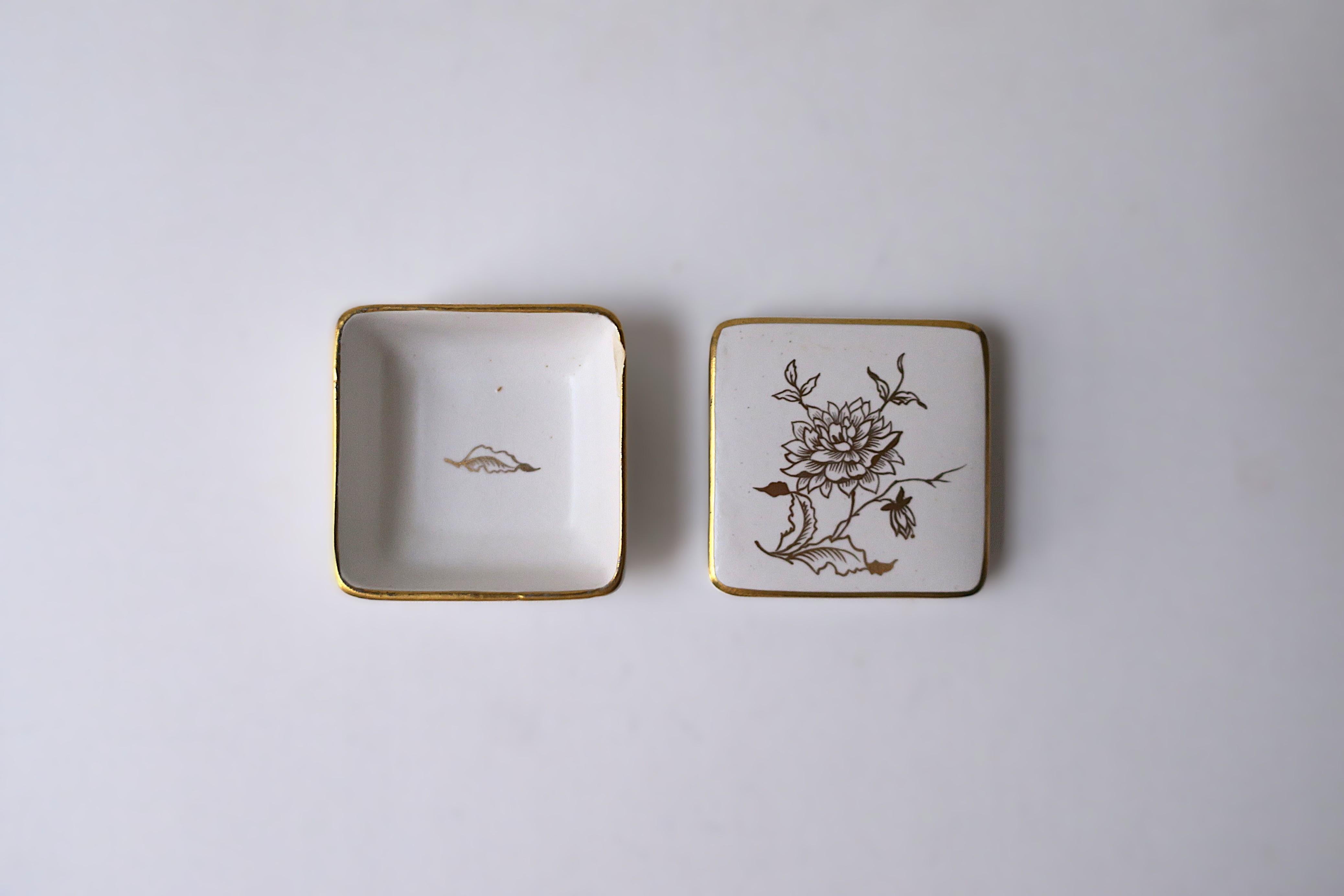 Italian Richard Ginori Jewelry Box Milano For Sale 5