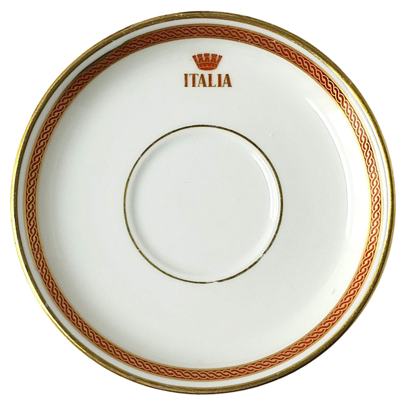 Italian Richard Ginori Porcelain Dish Italia