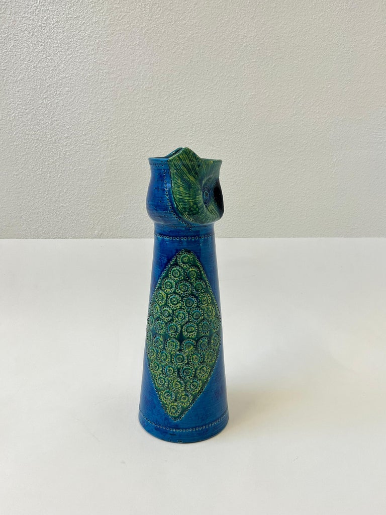 Rare SARDELLI Italy Blue Vase 30cm 希少 青 VIDI Glass Naples Italian Glass Vase Blue | eBay