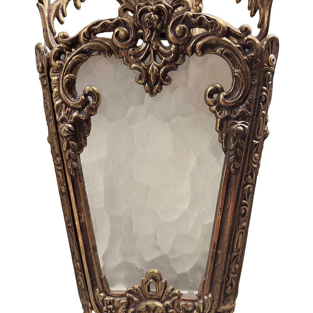 Lámpara colgante de latón estilo rococó italiano en venta 1