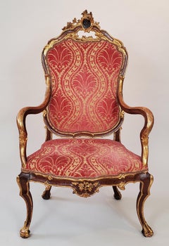 Italian Rococo Armchair
