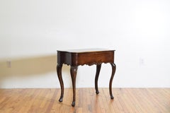 Italian Rococo Carved Walnut Vanity Table, Mid-18th Century