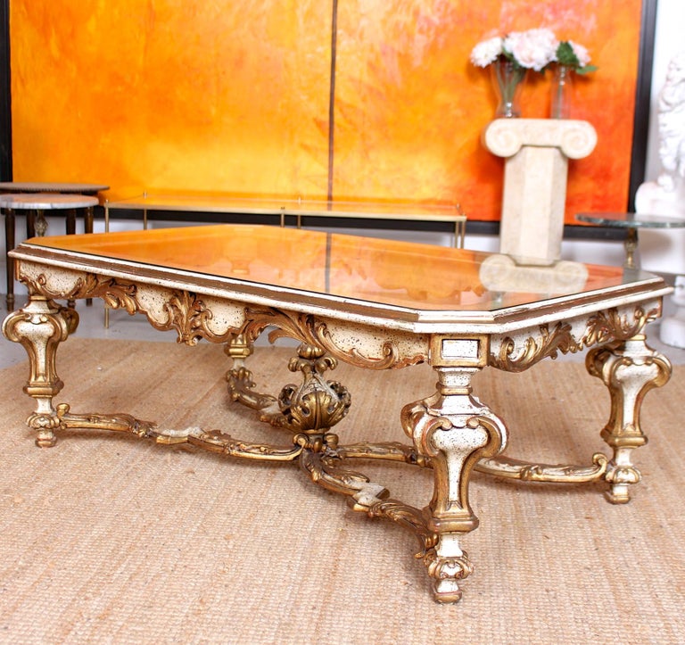 Italian Rococo Coffee Table Harrods, circa 1960 For Sale at 1stDibs