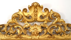 Italian Rococo Florentine Style ‘19th Century’ Giltwood Wall Mirror