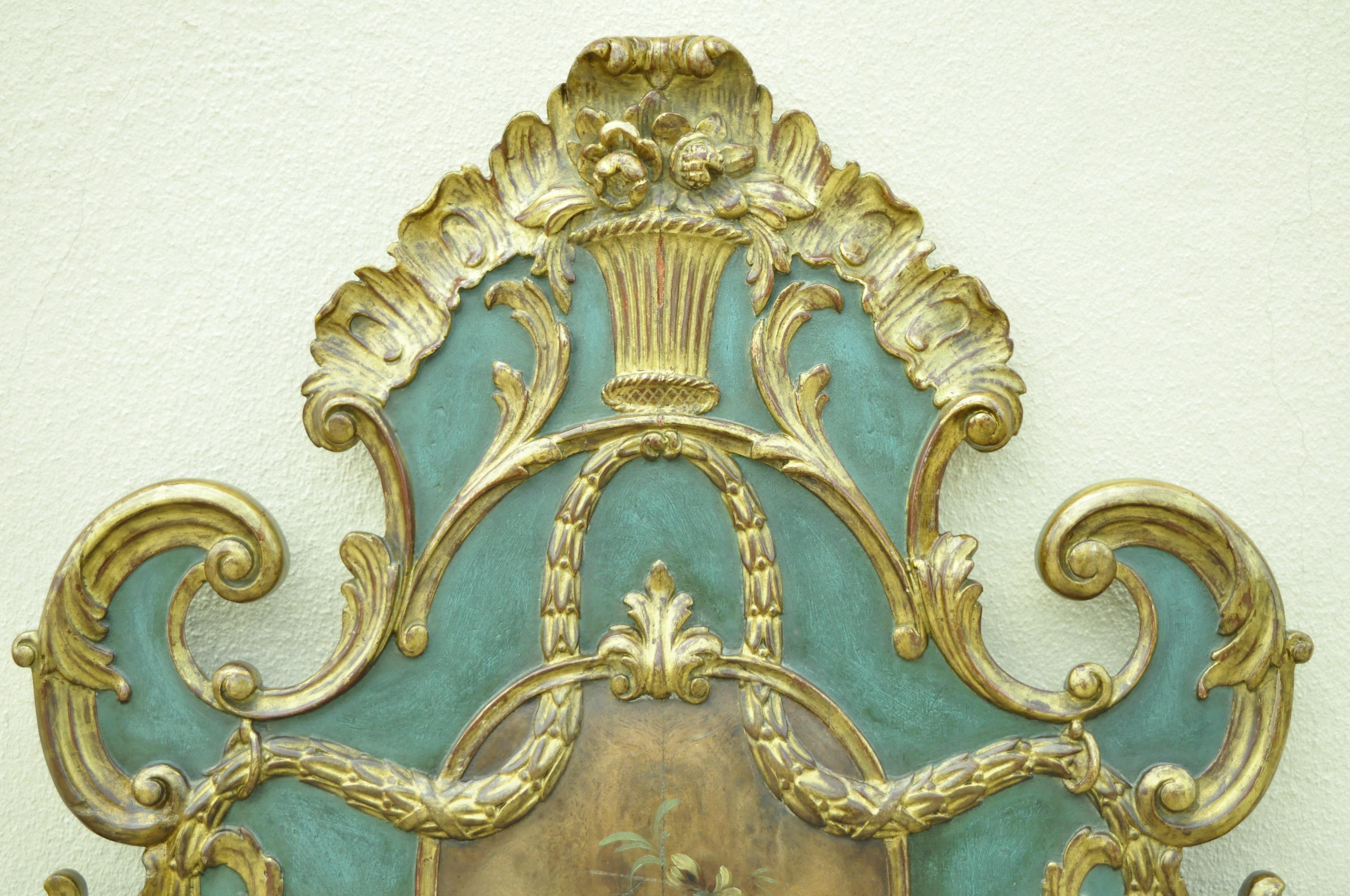 rococo headboard