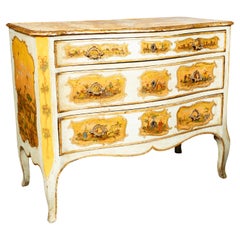Commode italienne peinte Lacca Povera