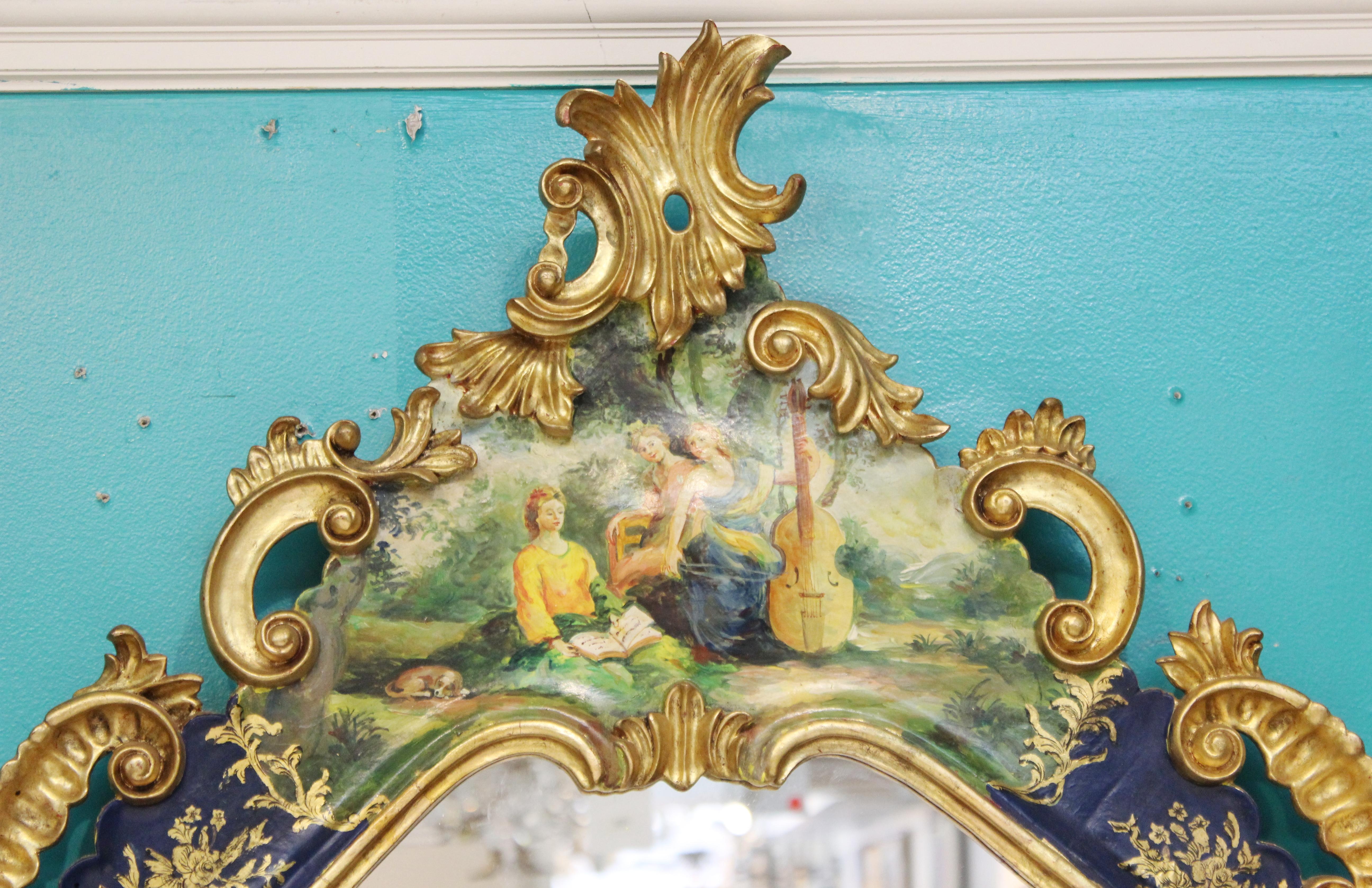 hand painted mirror