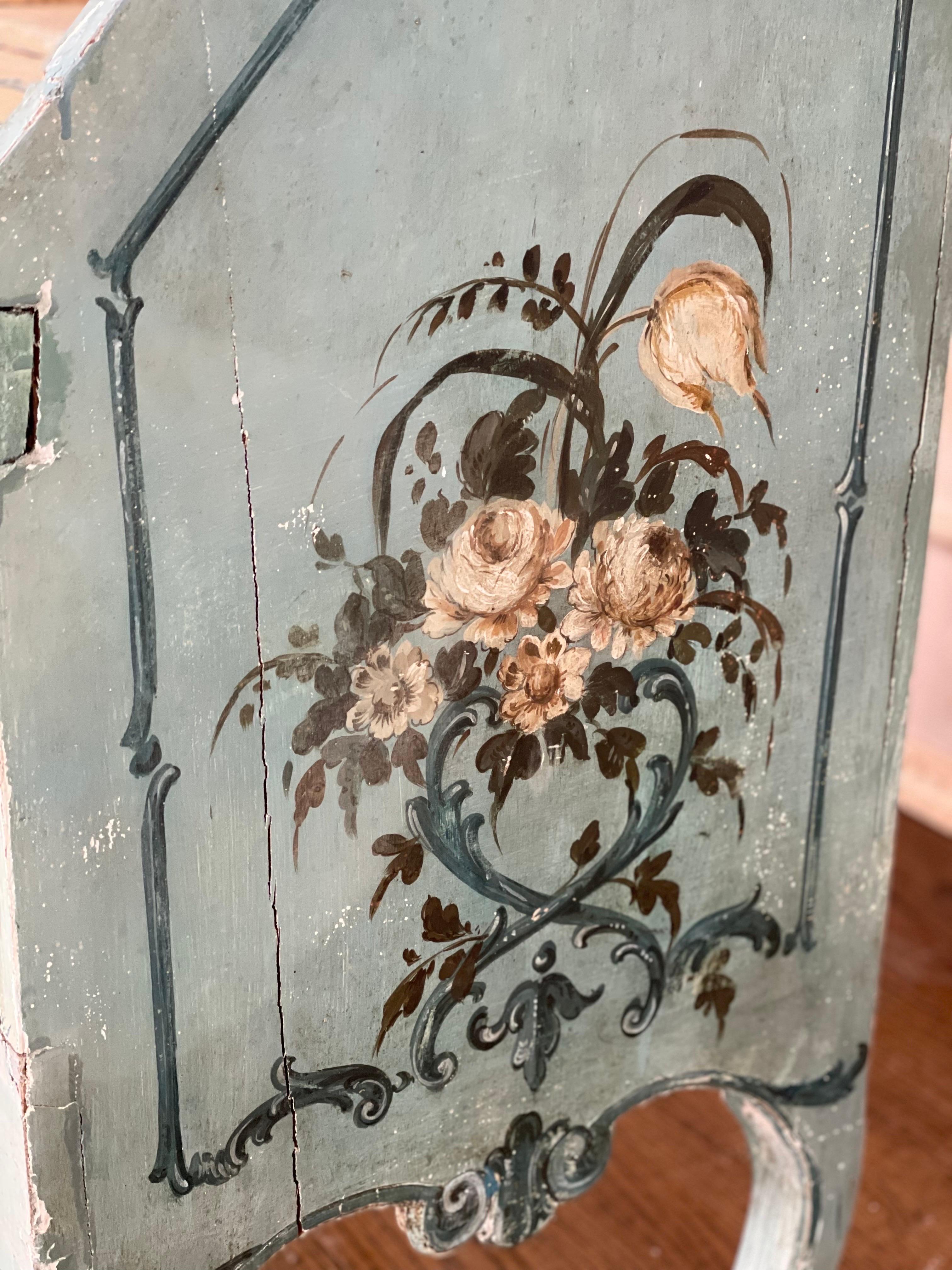 Scrivania italiana in stile rococò, fine XIX secolo In condizioni buone in vendita a Southampton, NY