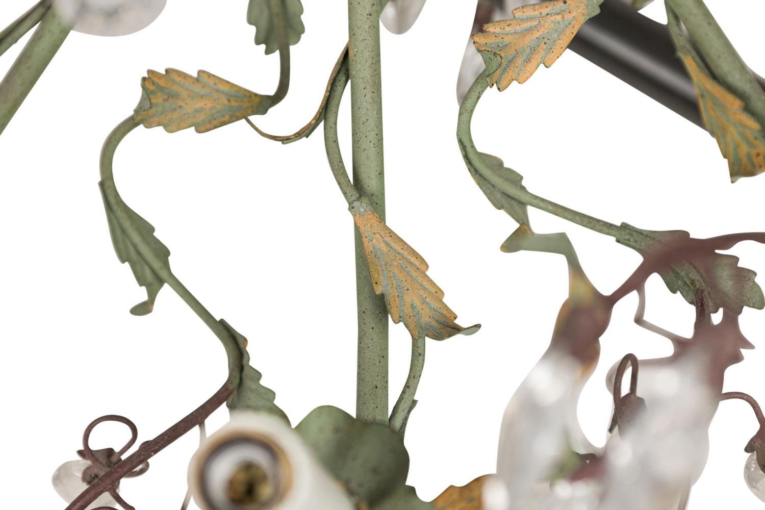 Italian Rococo Style 10 Arm Chandelier in vendita 4