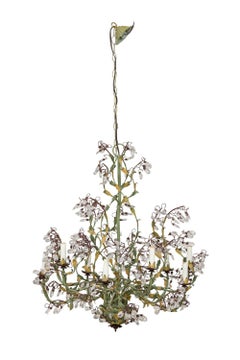 Italian Rococo Style 10 Arm Chandelier