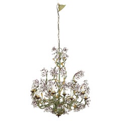 Italian Rococo Style 10 Arm Chandelier