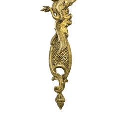 Italian Rococo Style Bronze Filigree Letter Opener