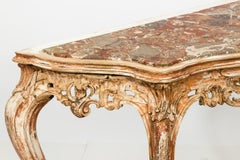 Italian Rococo Style Console Table, circa 1860