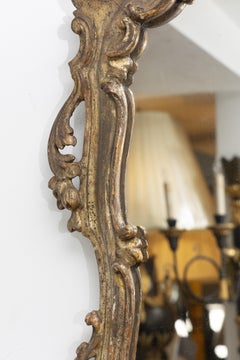 Italian Rococo Style Giltwood Mirror