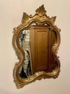 Italian Rococo Style Giltwood Mirror