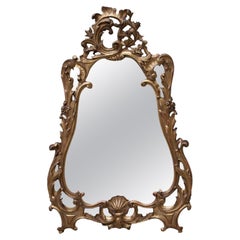 Italienischer Rokoko-Stil Giltwood Spiegel