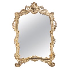 Italian Rococo Style Giltwood Mirror