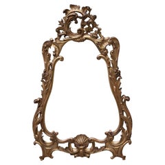 Italian Rococo Style Giltwood Mirror