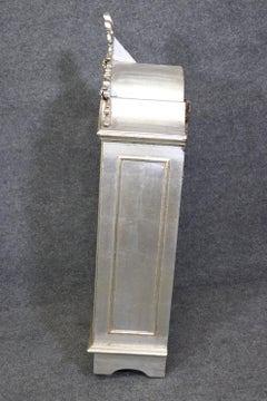 Italian Rococo Style Silver Gilt Wall Hanging Etagere Shelf by Labarge