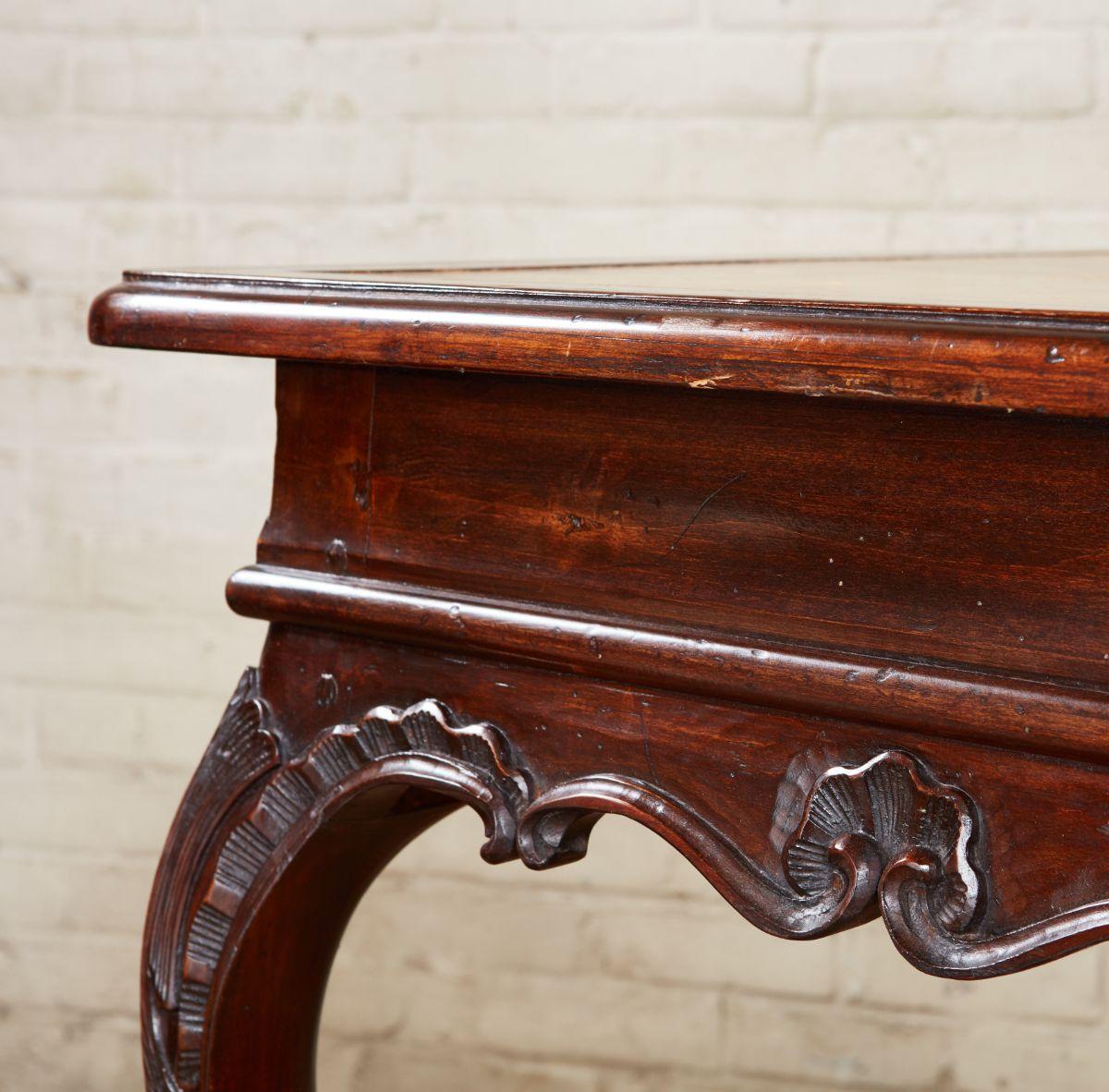 Italian Rococo Writing Table For Sale 5