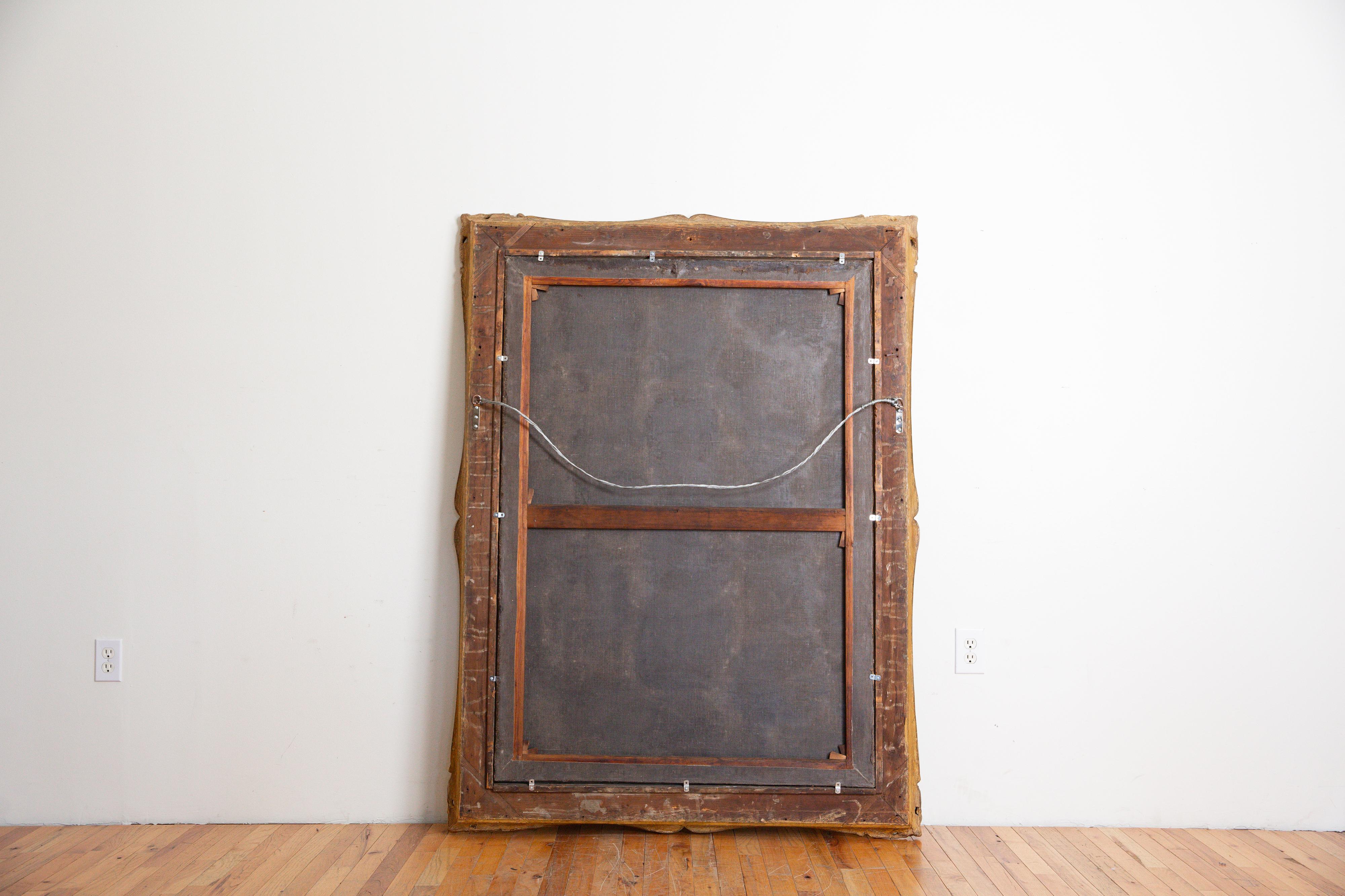 Italian, Rome/Naples, Oil on Canvas, “Ciociara”, Original Frame, ca. 1875 For Sale 5